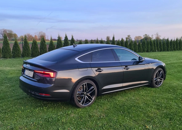 Audi A5 cena 118900 przebieg: 200800, rok produkcji 2019 z Wiązów małe 191